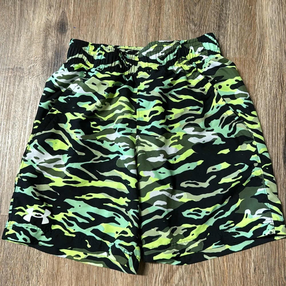 Under Armour neon camo shorts